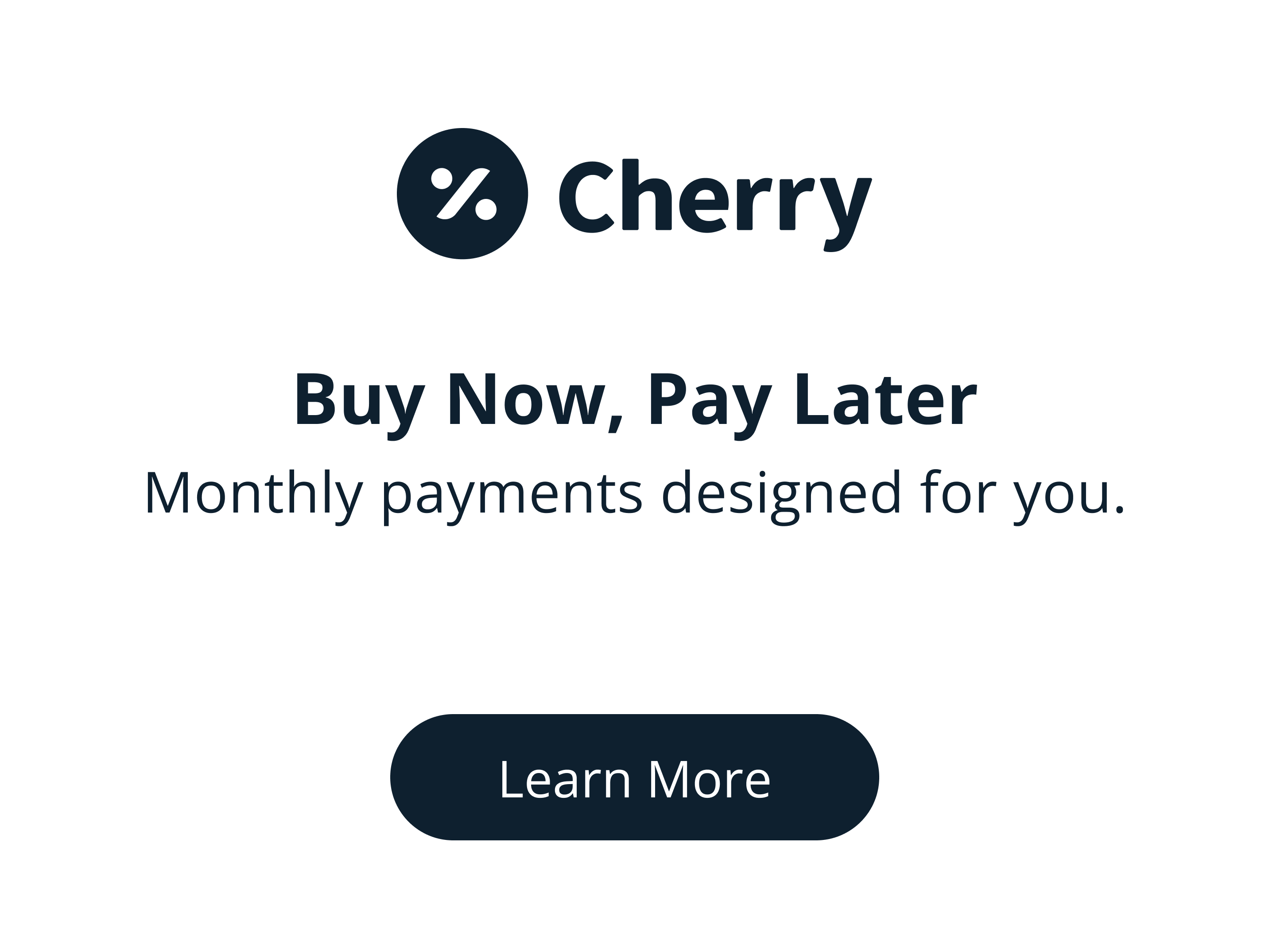 cherry banner cherry banner